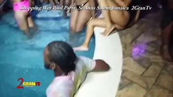 Pool party in st ann jamaica