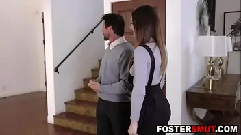 Obedient foster daughter fucked by new parents old and young